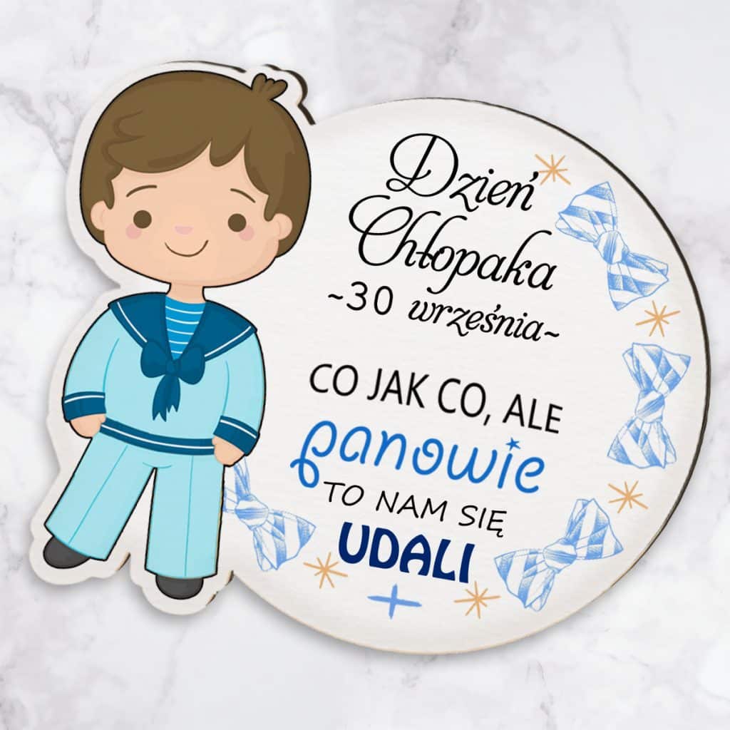 pamiątka na Dzień Chłopaka dla chłopców w klasie