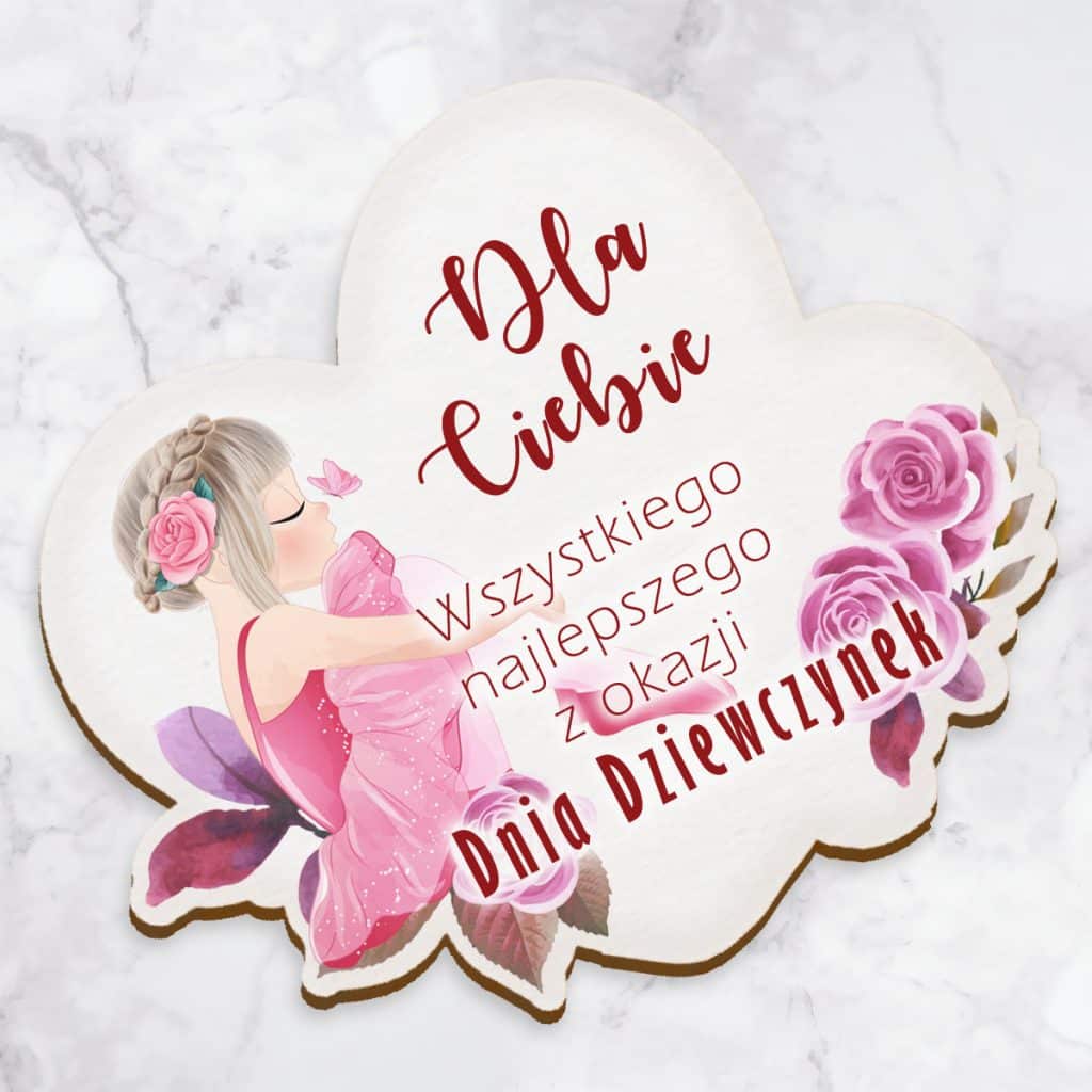 magnes na lodówkę na Dzień Dziewczyny