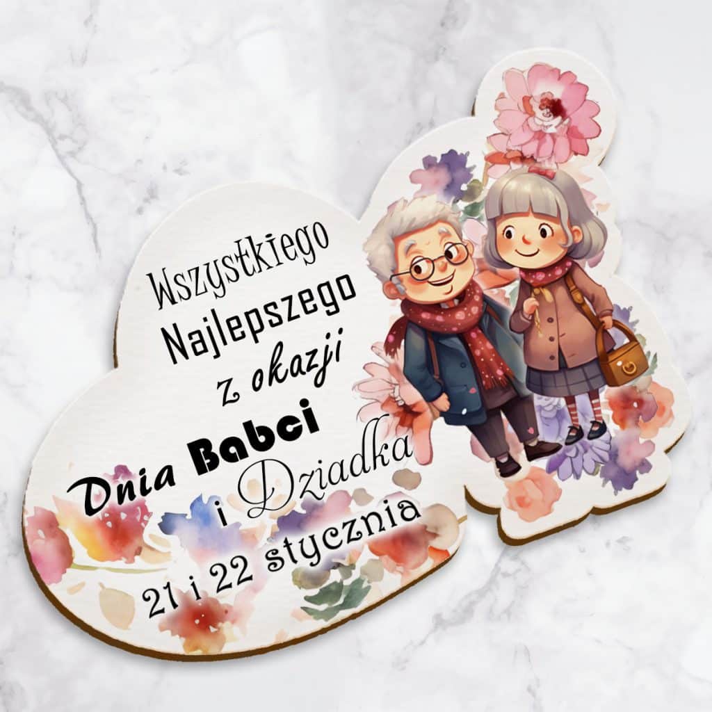Magnes na Dzień Babci i Dziadka