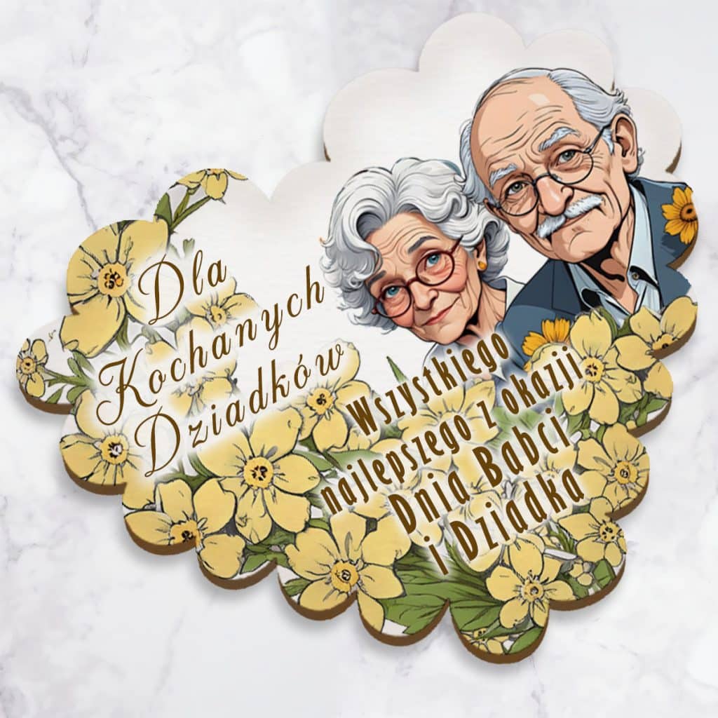 Magnes na Dzień Babci i Dziadka