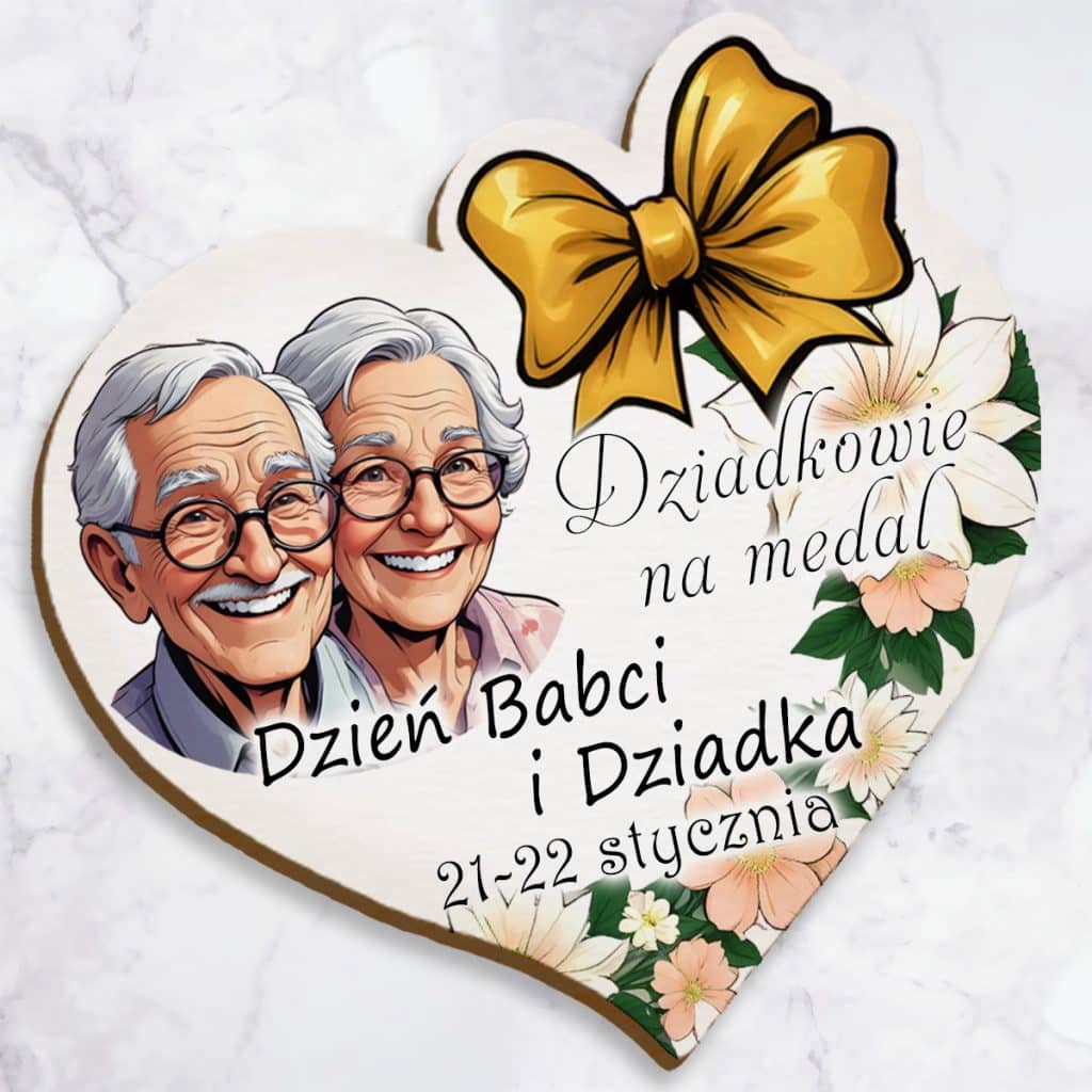 upominek na Dzień Babci i Dziadka do przedszkola