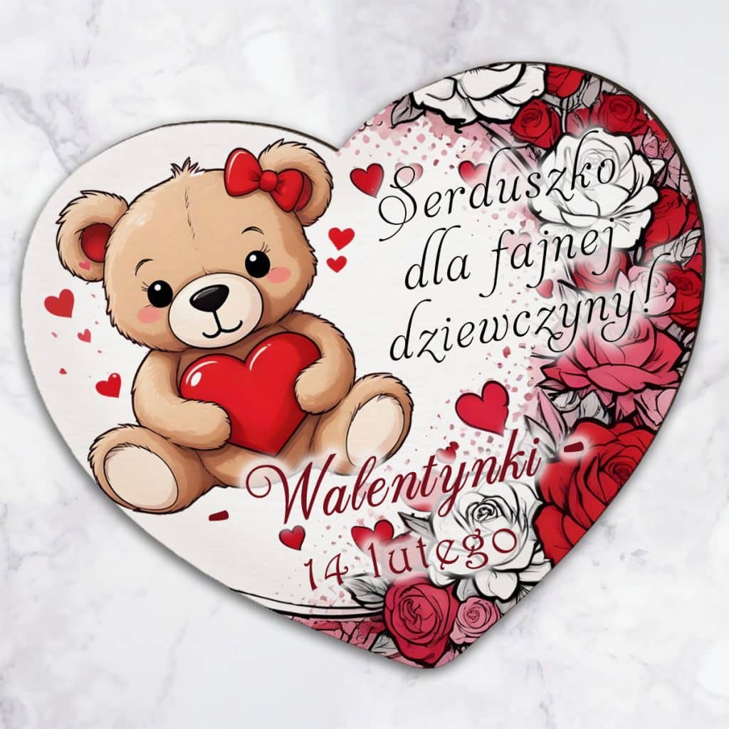 Magnes na Walentynki