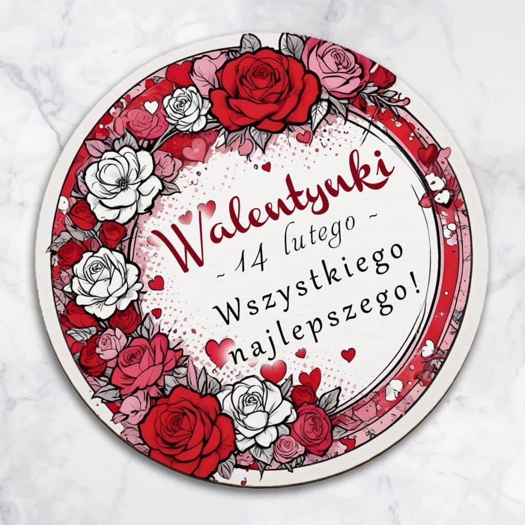 prezent walentynkowy