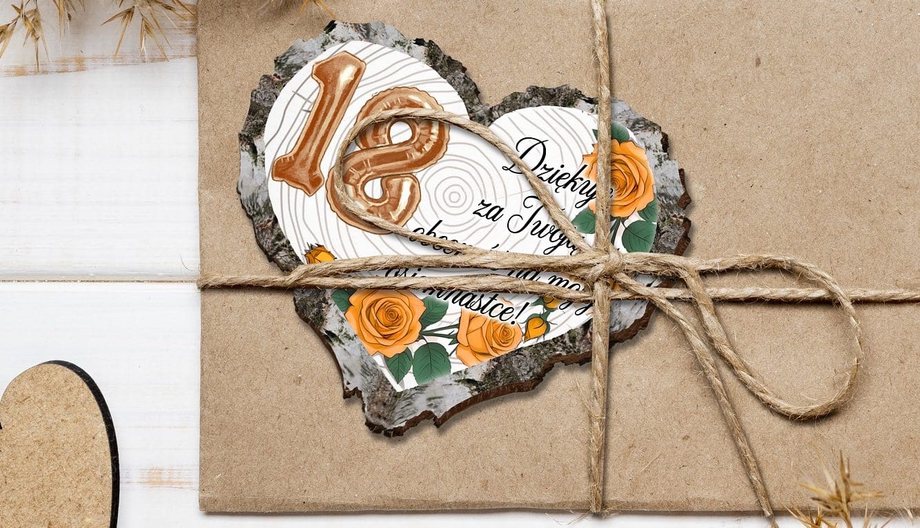 Magnes dla gości na osiemnastkę