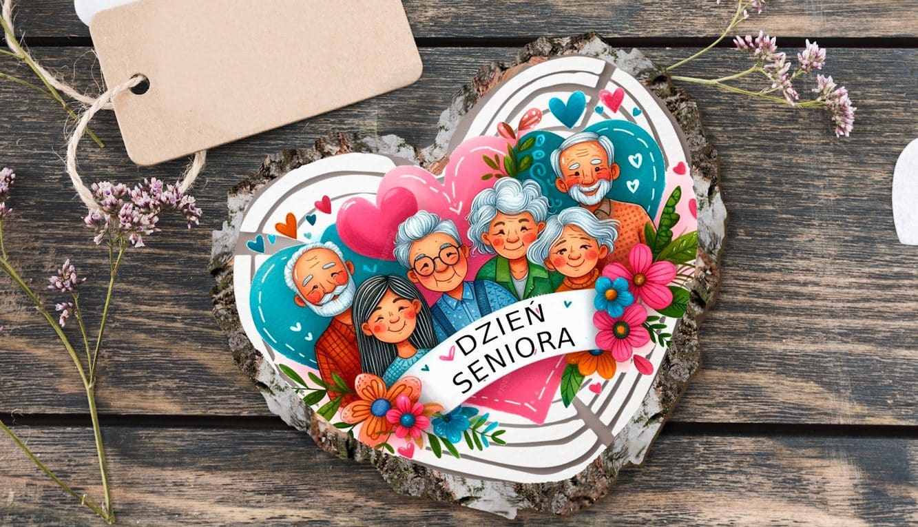 Serce na Dzień Seniora