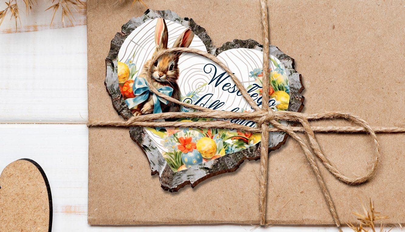 Serduszko na Wielkanoc