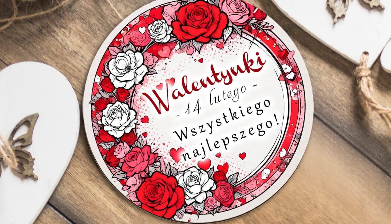 upominek walentynkowy