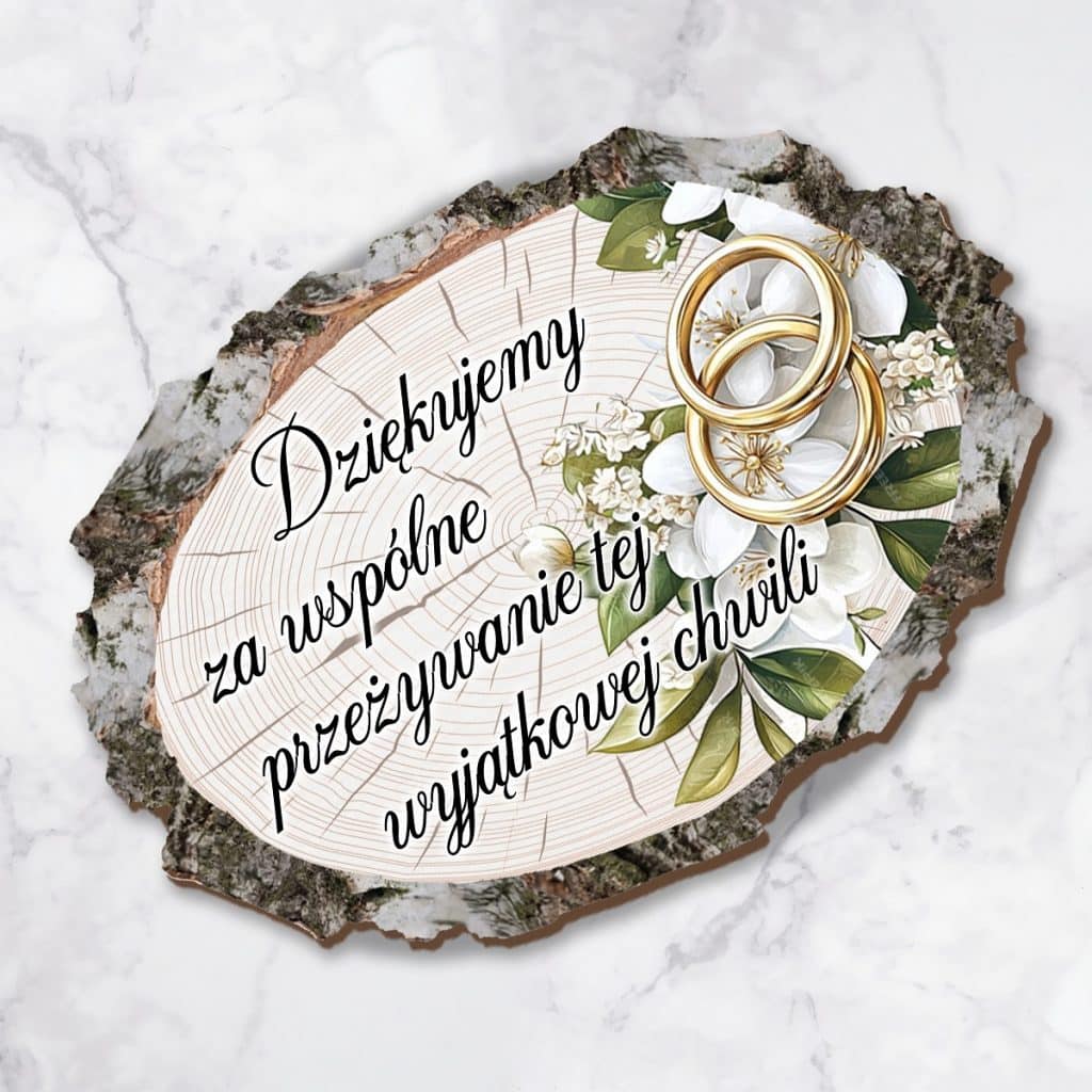 Magnesy dla gości na ślub