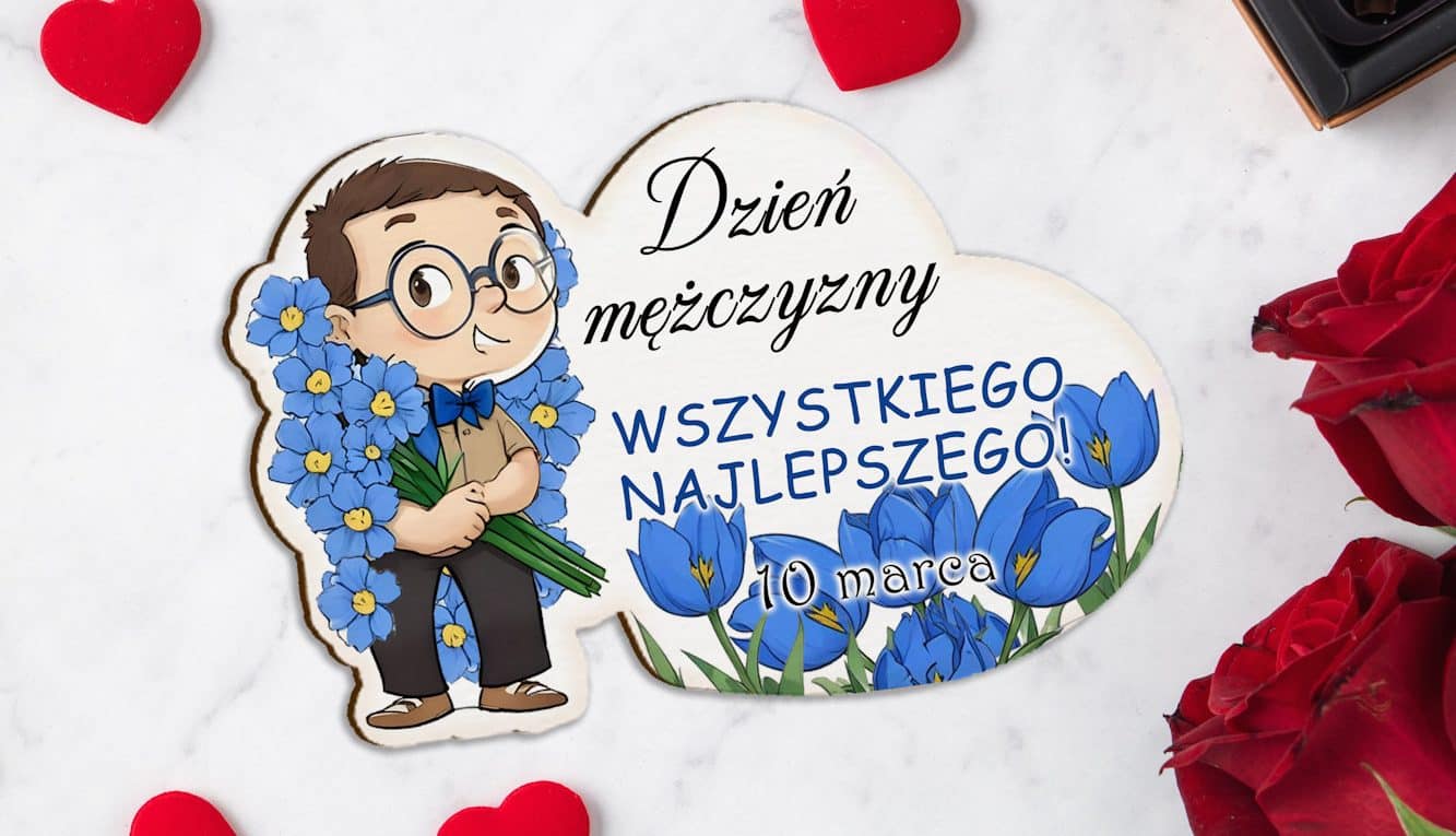 Dzień Mężczyzny magnes