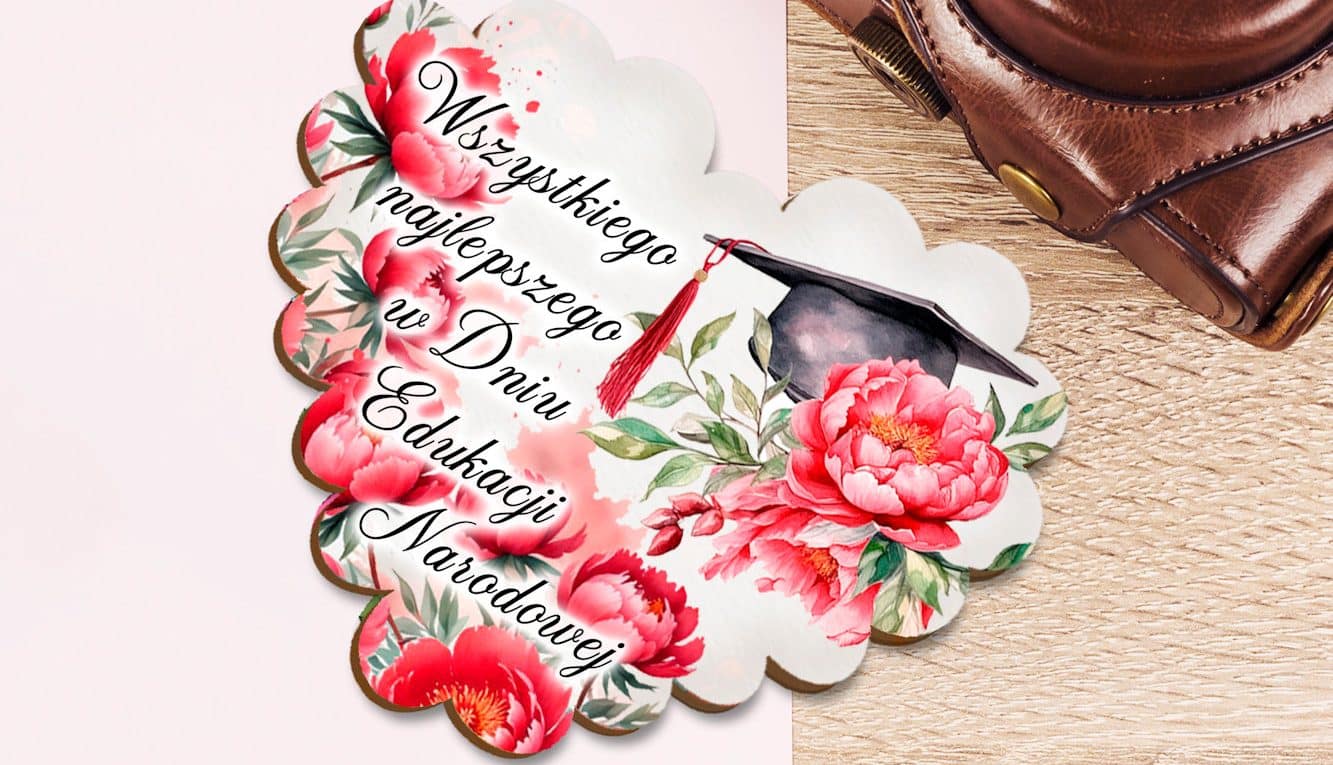 Serduszko na Dzień Edukacji Narodowej