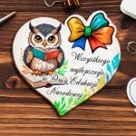 Serduszko na Dzień Edukacji Narodowej