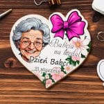 Serduszko na Dzień Babci