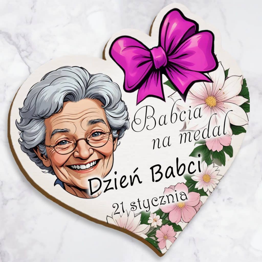 Magnes na Dzień Babci do szkoły