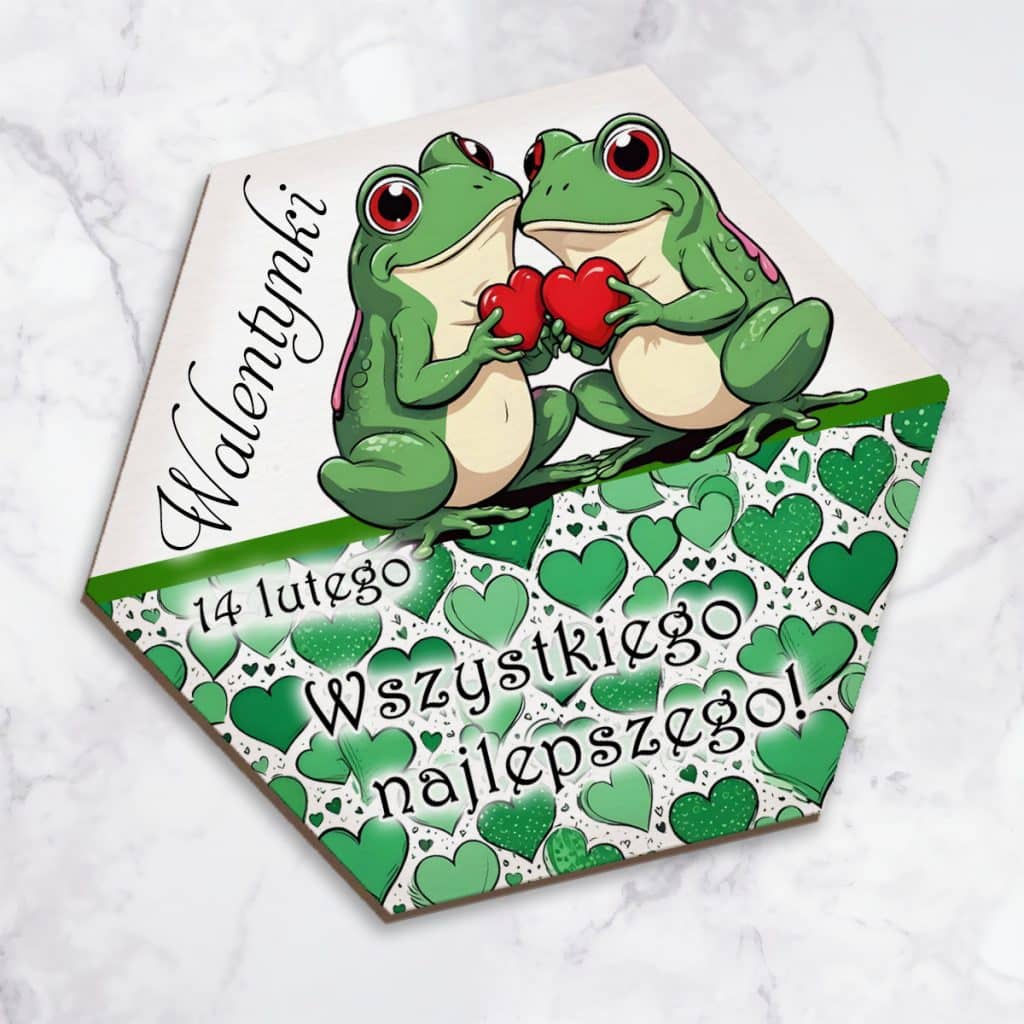 Magnes na Walentynki dla dzieci