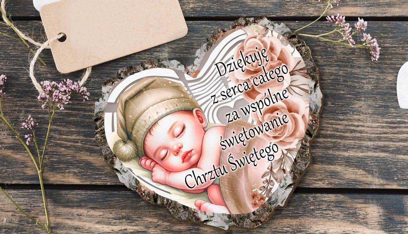 Podziękowanie na chrzest