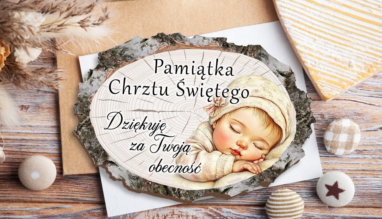 Serce dla gości na chrzest