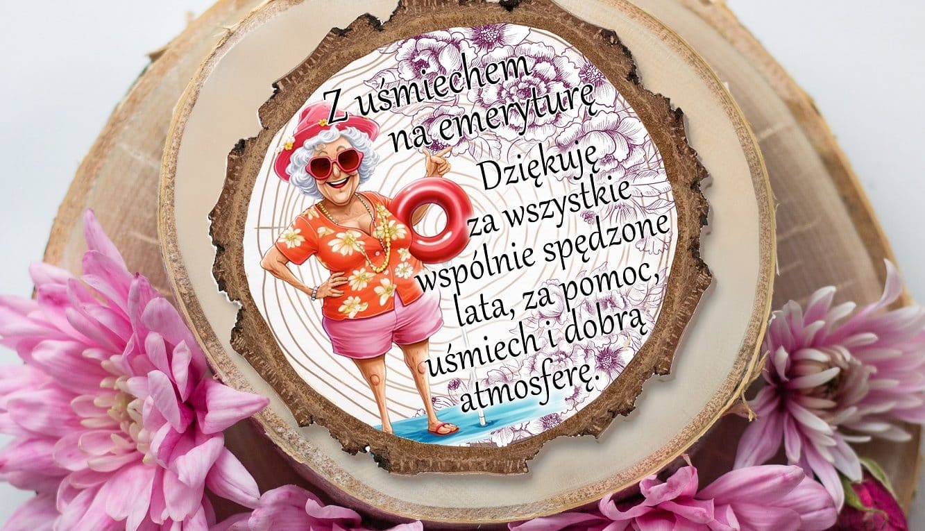 Przejście na emeryturę upominek