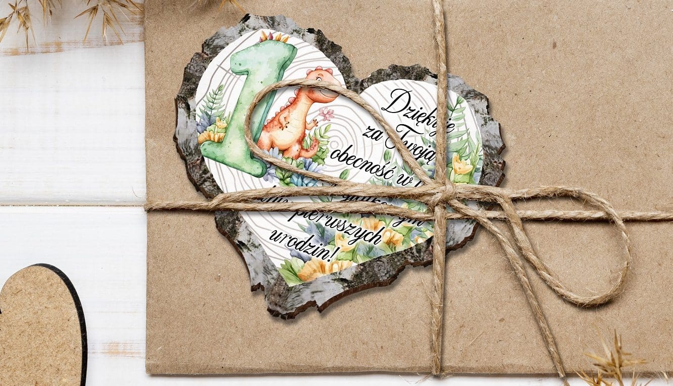 Podziękowanie na roczek dziecka