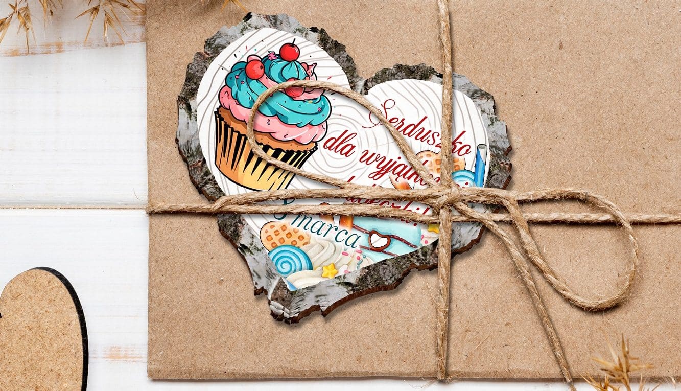 Serduszko na Dzień Kobiet