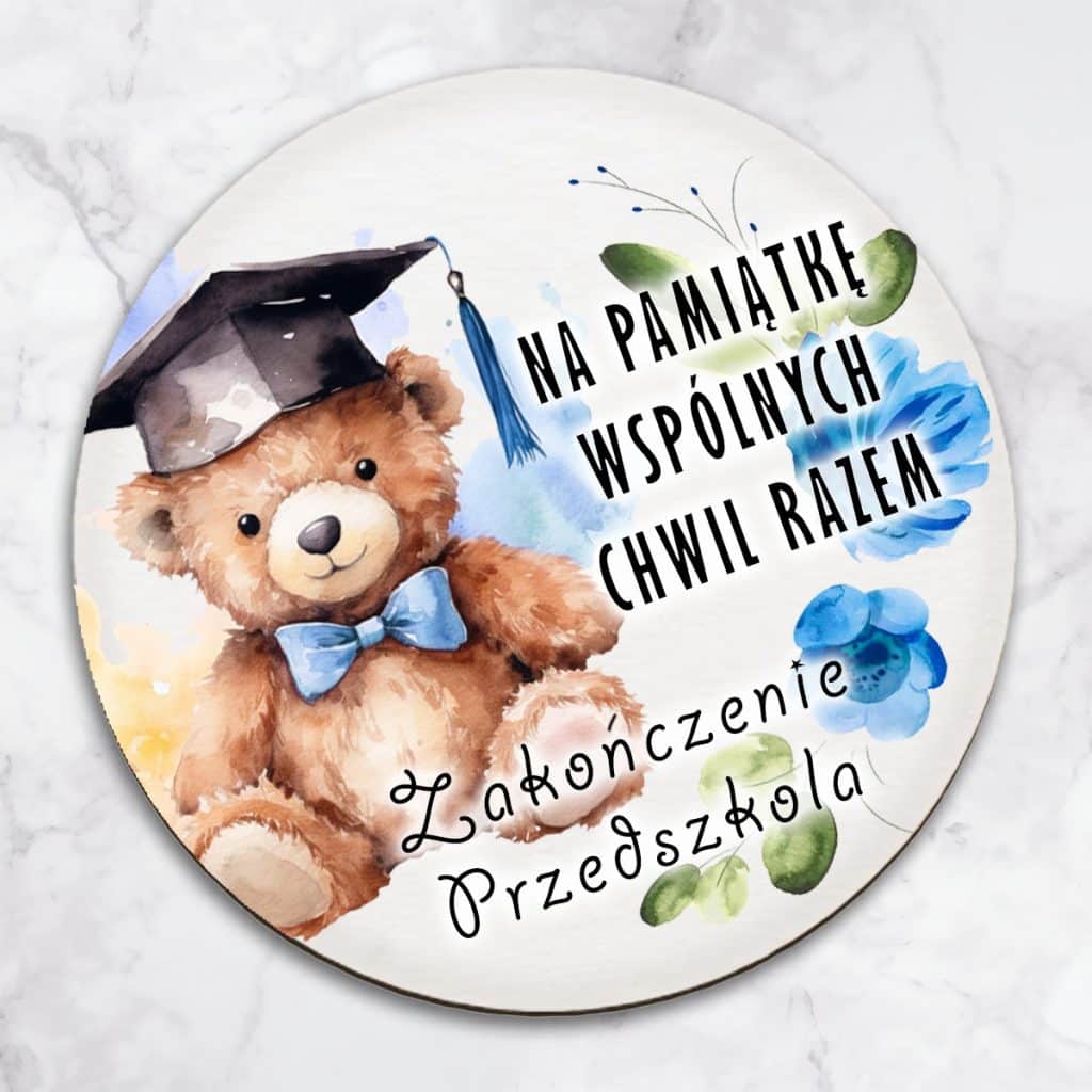 Magnes na zakończenie przedszkola