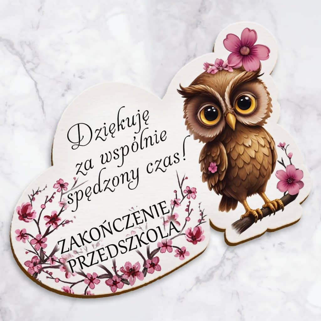 Magnes na zakończenie przedszkola