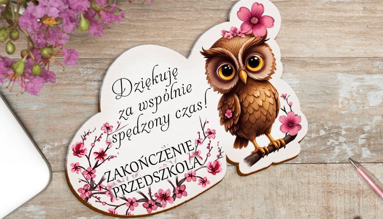 Pamiątka ukończenia przedszkola