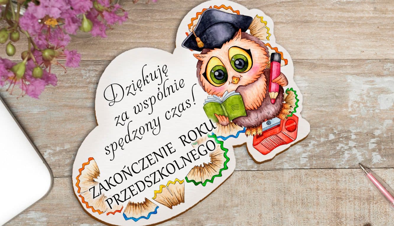 Pamiątka ukończenia przedszkola