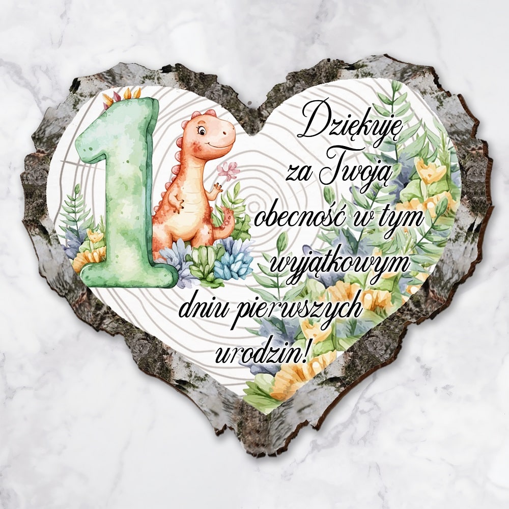 Magnes dla gości na roczek dziecka