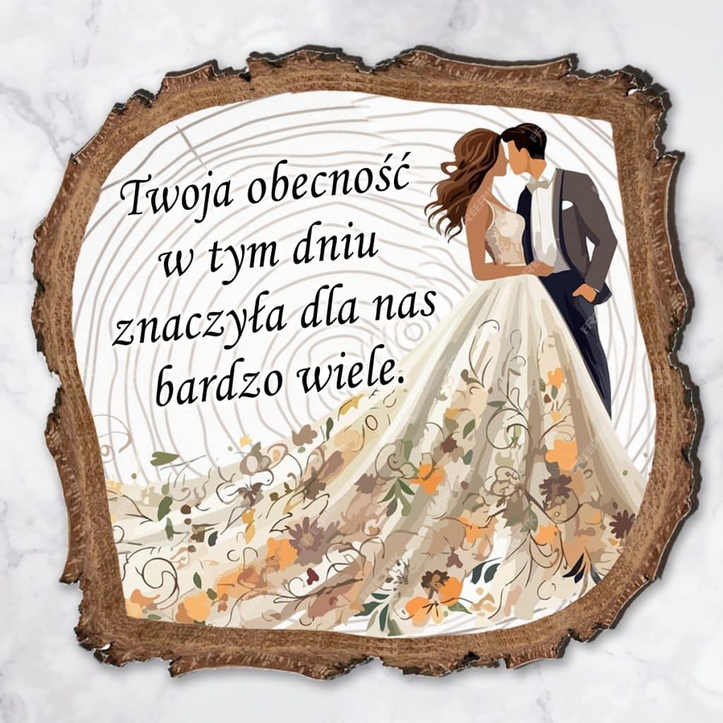 Magnes dla gości na ślub i wesele