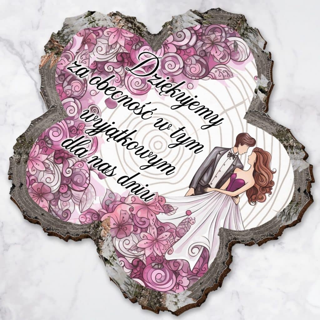 Magnes dla gości na wesele