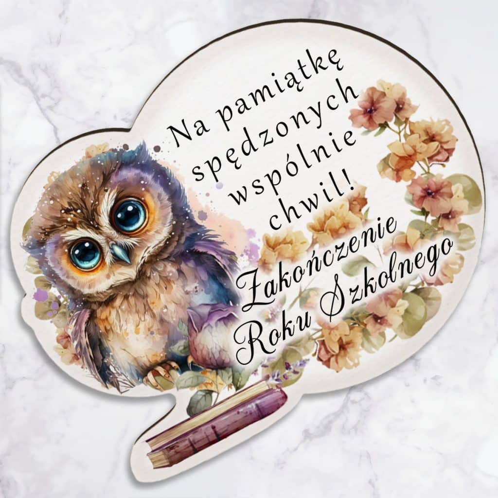 Pamiątka z magnesem dla ucznia