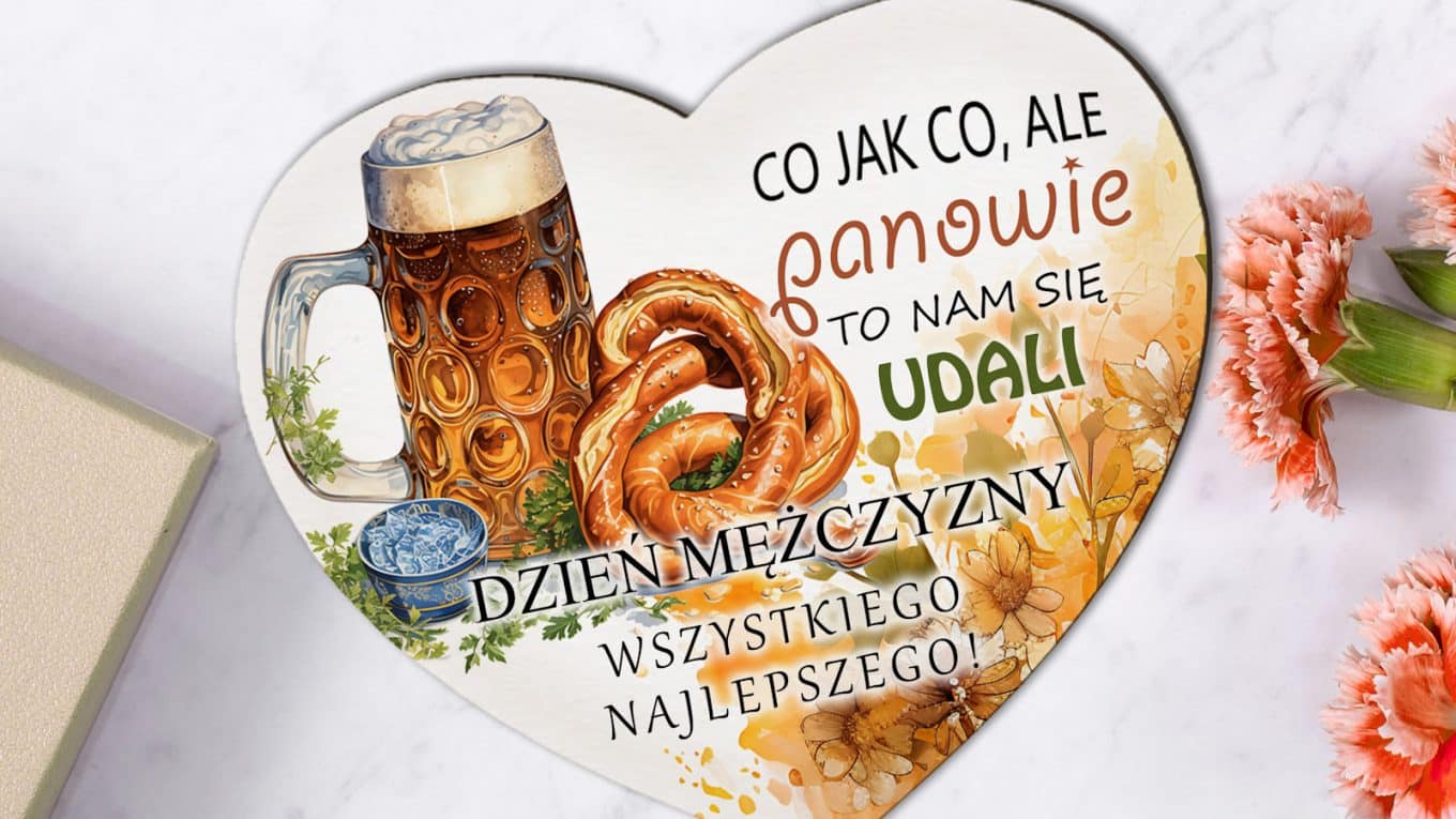 Serduszko na Dzień Mężczyzny